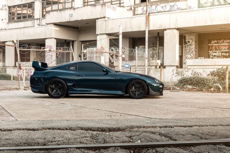  Toyota Supra Turbo by EVS Motors on ADV.1 Wheels (ADV5 TRACK SPEC) 2018 года  (фото 4 из 11)